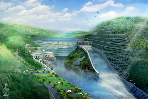 桥西老挝南塔河1号水电站项目